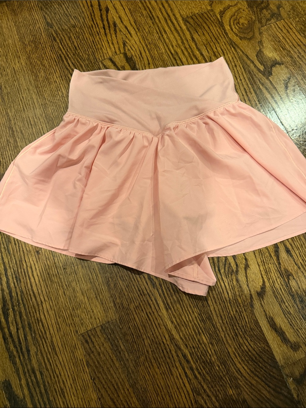 Offline by aerie peach colored athletic shorts